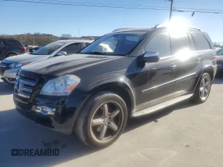 2009 Mercedes-Benz GL-Class 5.5L with VIN 4JGBF86E99A509919, listed as a Copart auction lot 83238864 with 121,344 mi miles and Salvage Title. Bid and sale history available at carsss.com. Image 1.