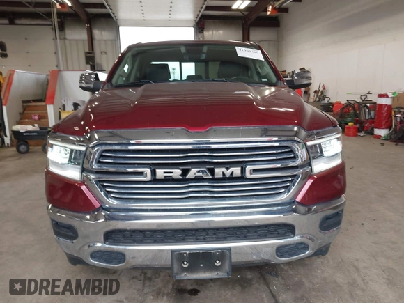 2019 Ram 1500 Laramie with VIN 1C6SRFDT0KN848897, listed as a IAAI auction lot 41993489 with 26,936 mi miles. Bid and sale history available at carsss.com. Image 12.