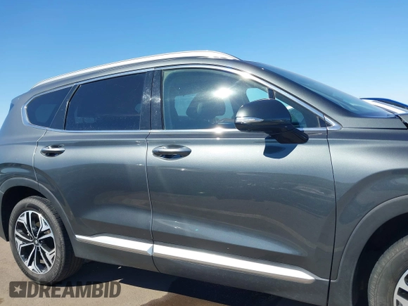 2019 Hyundai Santa Fe Ultimate with VIN 5NMS53AA0KH070801, listed as a IAAI auction lot 41858501 with 78,995 mi miles. Bid and sale history available at carsss.com. Image 14.