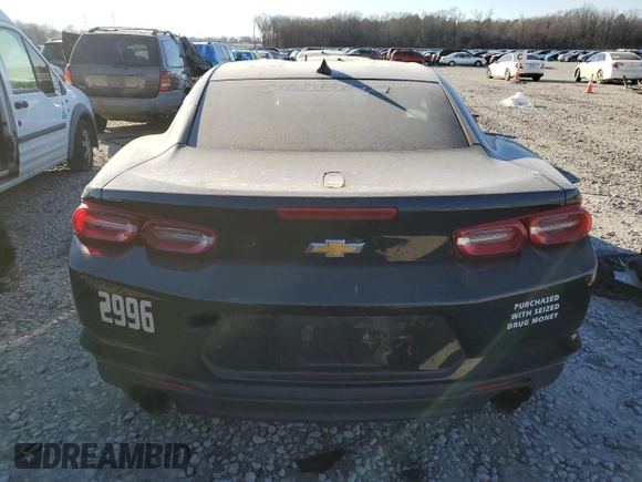 2019 Chevrolet Camaro 1LS with VIN 1G1FB1RX4K0135875, listed as a Copart auction lot 41765985 with 0 mi miles and Salvage Title. Bid and sale history available at carsss.com. Image 6.