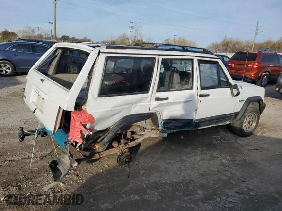 1994 Jeep Cherokee Sport with VIN 1J4FT68S0RL142185, listed as a Copart auction lot 80419344 with 172,294 mi miles and Salvage Title. Bid and sale history available at carsss.com. Image 3.