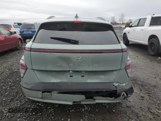 2024 Hyundai Kona SEL with VIN KM8HC3A69RU005620, listed as a Copart auction lot 42809255 with 16,387 mi miles and Salvage Title. Bid and sale history available at DreamBid. Image 6.