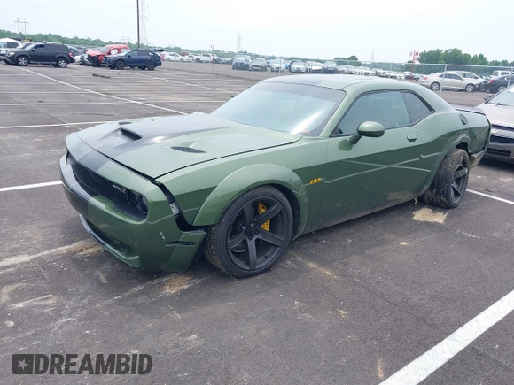 2021 Dodge Challenger R/T Scat Pack z VIN 2C3CDZFJ2MH559741, wystawiony jako IAAI lot #42264991 z przebiegiem 51 040 mil mil oraz . Historia ofert i sprzedaży dostępna na DreamBid. Obrazek 17.