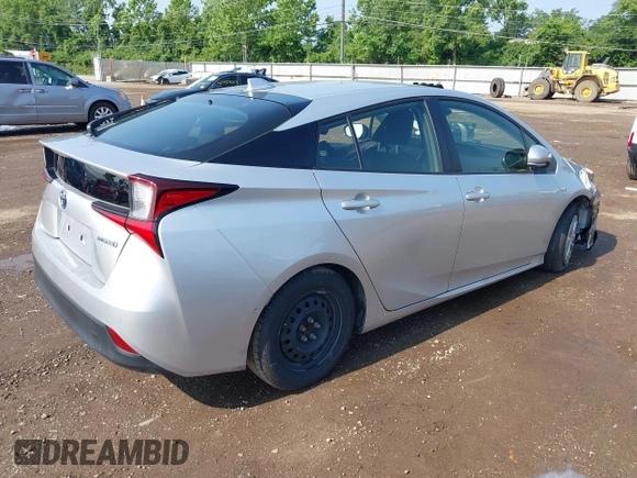 2022 Toyota Prius L Eco z VIN JTDKAMFU2N3165805, wystawiony jako IAAI lot #42428676 z przebiegiem 435 471 mil mil oraz . Historia ofert i sprzedaży dostępna na DreamBid. Obrazek 4.