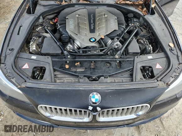 2014 BMW 5 Series 550i with VIN WBAKN9C50ED680744, listed as a Copart auction lot 64983425 with 161,172 mi miles and Clean title. Bid and sale history available at DreamBid. Image 11.