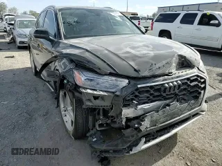 2024 Audi Q5 S line Premium with VIN WA1G2AFY2R2079310, listed as a Copart auction lot 56993615 with 4,484 mi miles and Salvage title. Bid and sale history available at DreamBid. Image 14.