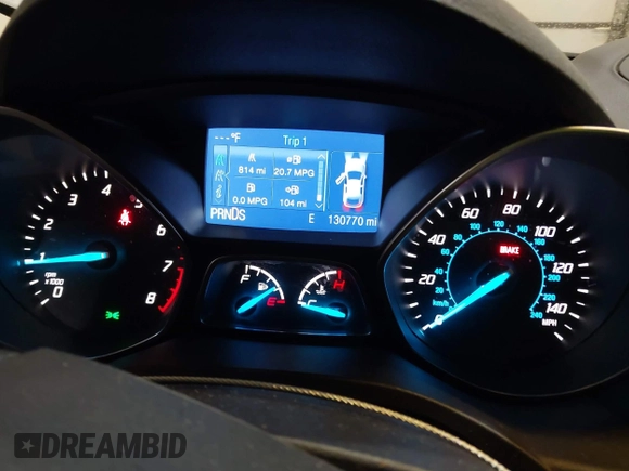 2014 Ford Escape SE with VIN 1FMCU0GX7EUA70224, listed as a IAAI auction lot 41547878 with 130,770 mi miles. Bid and sale history available at carsss.com. Image 7.