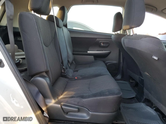 2017 Toyota Prius v Two with VIN JTDZN3EU5HJ066295, listed as a Copart auction lot 43470005 with 237,185 mi miles and Salvage Title. Bid and sale history available at carsss.com. Image 10.