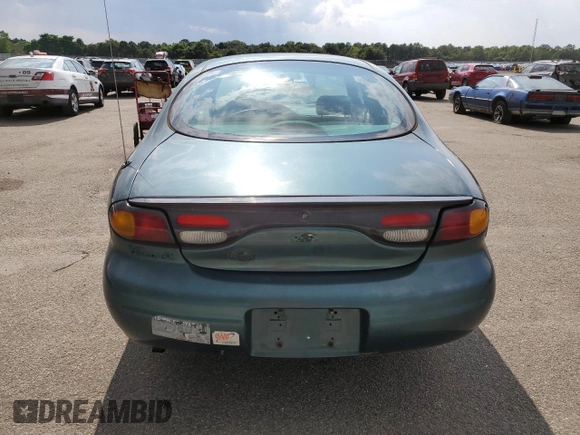 1997 Ford Taurus GL with VIN 1FALP52U4VA323402, listed as a Copart auction lot 65742235 with 43,415 mi miles and Clean title. Bid and sale history available at DreamBid. Image 6.