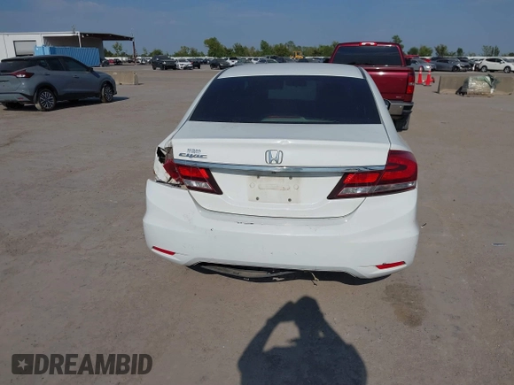 2014 Honda Civic LX z VIN 19XFB2F50EE013574, wystawiony jako IAAI lot #40497790 z przebiegiem 243 133 mil mil oraz . Historia ofert i sprzedaży dostępna na DreamBid. Obrazek 16.