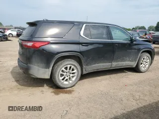 2019 Chevrolet Traverse LS with VIN 1GNERFKW7KJ315897, listed as a Copart auction lot 59715784 with 102,830 mi miles and Salvage Title. Bid and sale history available at carsss.com. Image 3.