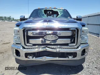2013 Ford F-250 XL with VIN 1FT7W2B68DEA65536, listed as a Copart auction lot 56983405 with 123,614 mi miles and Salvage title. Bid and sale history available at DreamBid. Image 5.