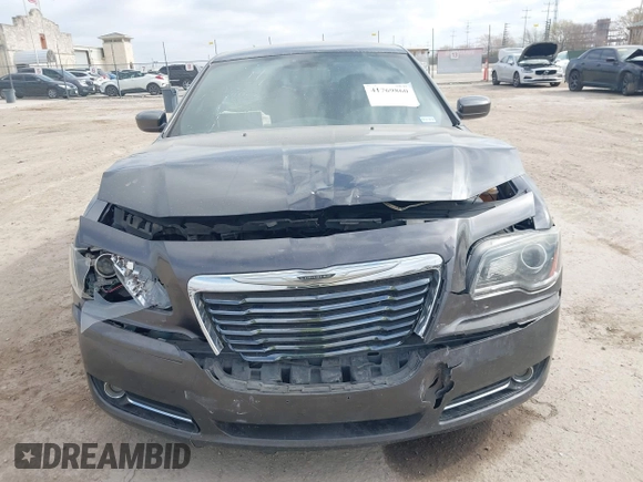 2013 Chrysler 300 with VIN 2C3CCABG7DH611105, listed as a IAAI auction lot 41769860 with 186,476 mi miles. Bid and sale history available at carsss.com. Image 12.