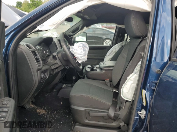 2024 Ram 2500 Tradesman with VIN 3C6TR5CJ9RG330188, listed as a Copart auction lot 53607045 with 7,721 mi miles and Salvage title. Bid and sale history available at DreamBid. Image 7.