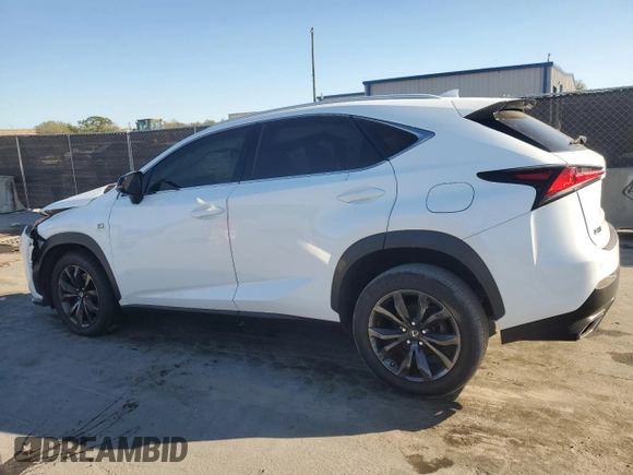 2019 Lexus NX with VIN JTJYARBZ7K2135948, listed as a Copart auction lot 45428675 with 61,523 mi miles and Non Repairable. Bid and sale history available at carsss.com. Image 2.