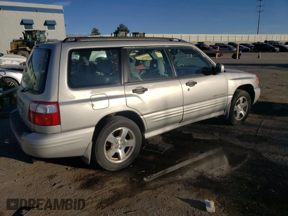 2001 Subaru Forester S w/Premium Pkg with VIN JF1SF65681H759804, listed as a Copart auction lot 46639995 with 178,529 mi miles and Salvage Title. Bid and sale history available at carsss.com. Image 3.