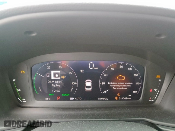 2024 Honda Accord Touring with VIN 1HGCY2F89RA085105, listed as a Copart auction lot 62604865 with 11,362 mi miles and Salvage title. Bid and sale history available at DreamBid. Image 9.