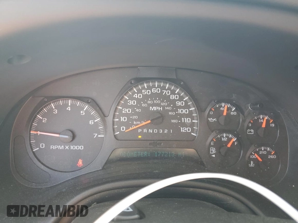 2008 Chevrolet TrailBlazer LT w/3LT with VIN 1GNDT13S882221929, listed as a Copart auction lot 66334014 with 177,213 mi miles and Salvage Title. Bid and sale history available at carsss.com. Image 9.