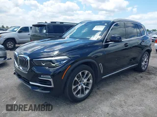 2019 BMW X5 xDrive40i with VIN 5UXCR6C59KLL23735, listed as a IAAI auction lot 41999791 with 31,072 mi miles. Bid and sale history available at carsss.com. Image 2.