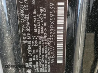 2008 BMW 3 Series 335i with VIN WBAWL73528PX59539, listed as a Copart auction lot 50527865 with 117,733 mi miles and Salvage Title. Bid and sale history available at carsss.com. Image 13.