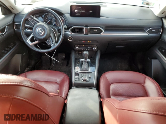 2021 Mazda CX-5 Touring with VIN JM3KFBCM0M0395988, listed as a Copart auction lot 45539925 with 39,889 mi miles and Salvage Title. Bid and sale history available at carsss.com. Image 8.
