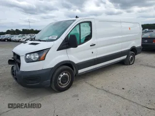 2020 Ford Transit Cargo with VIN 1FTBR1Y88LKB60893, listed as a Copart auction lot 71268874 with 69,359 mi miles and Salvage Title. Bid and sale history available at DreamBid. Image 1.