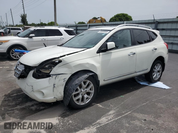 2011 Nissan Rogue SV z VIN JN8AS5MT4BW180927, wystawiony jako Copart lot #59509995 z przebiegiem 90 857 mil mil oraz Szkoda całkowita • Salvage title. Historia ofert i sprzedaży dostępna na DreamBid. Obrazek 1.