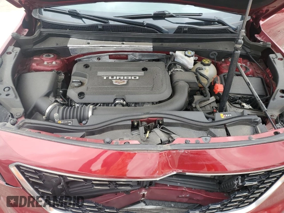 2020 Cadillac XT4 AWD Premium Luxury with VIN 1GYFZDR46LF016390, listed as a Copart auction lot 54047565 with 32,449 mi miles and Salvage title. Bid and sale history available at DreamBid. Image 12.