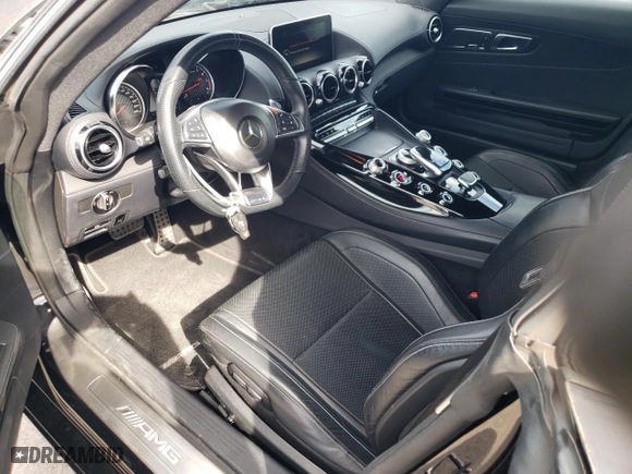 2019 Mercedes-Benz AMG GT with VIN WDDYK7HA4KA023318, listed as a Copart auction lot 78753824 with 16,741 mi miles and Salvage Title. Bid and sale history available at carsss.com. Image 8.