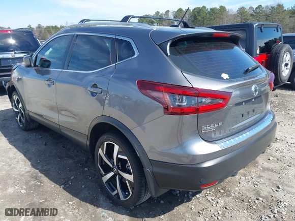 2022 Nissan Rogue Sport SL with VIN JN1BJ1CV1NW351929, listed as a IAAI auction lot 41670118 with 22,434 mi miles. Bid and sale history available at carsss.com. Image 3.