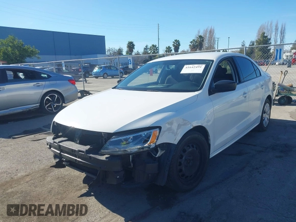 2012 Volkswagen Jetta Sedan S w/Sunroof with VIN 3VW2K7AJXCM355596, listed as a IAAI auction lot 41642491 with 130,937 mi miles. Bid and sale history available at carsss.com. Image 18.