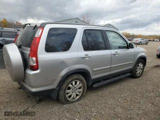 2006 Honda CR-V EX SE with VIN JHLRD78966C805583, listed as a Copart auction lot 77495894 with 412,012 mi miles and Salvage Title. Bid and sale history available at carsss.com. Image 3.
