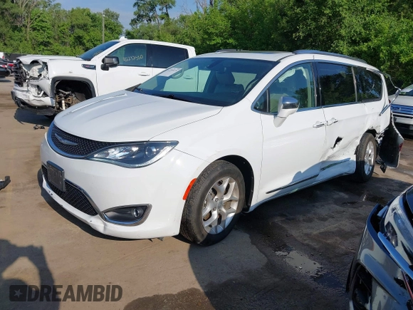2020 Chrysler Pacifica Limited with VIN 2C4RC1GG1LR176086, listed as a IAAI auction lot 42255135 with 85,334 mi miles and . Bid and sale history available at DreamBid. Image 2.