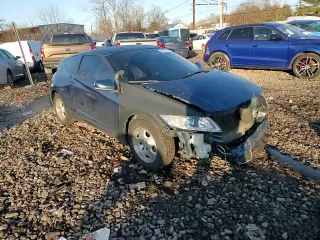 2012 Honda CR-Z with VIN JHMZF1D41CS001867, listed as a Copart auction lot 48351935 with 191,610 mi miles and Salvage Title. Bid and sale history available at carsss.com. Image 10.