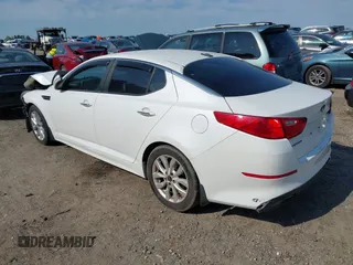 2014 Kia Optima LX with VIN KNAGM4A76E5454542, listed as a IAAI auction lot 42006510 with 192,291 mi miles and . Bid and sale history available at carsss.com. Image 3.