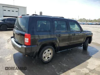 2008 Jeep Patriot Sport with VIN 1J8FT28WX8D574026, listed as a Copart auction lot 50238525 with 166,024 mi miles and Salvage Title. Bid and sale history available at carsss.com. Image 3.