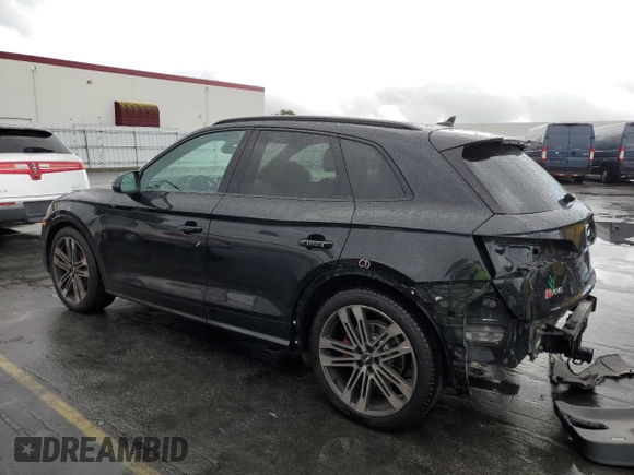 2019 Audi SQ5 Premium Plus with VIN WA1B4AFY8K2022409, listed as a Copart auction lot 76301484 with 64,893 mi miles and Salvage Title. Bid and sale history available at DreamBid. Image 2.