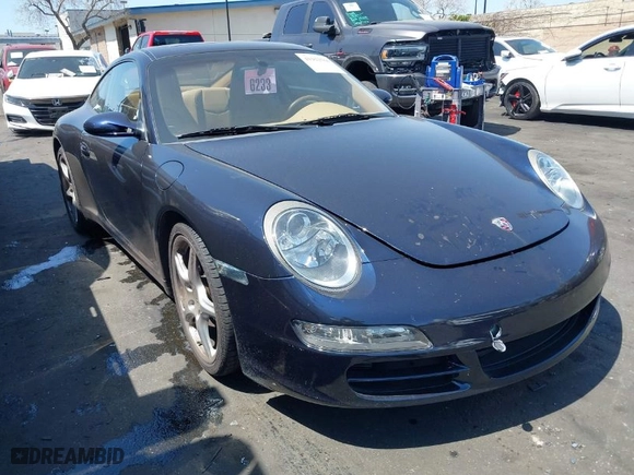 2006 Porsche 911 Carrera with VIN WP0AA29946S716671, listed as a IAAI auction lot 41912566 with 29,514 mi miles. Bid and sale history available at carsss.com. Image 1.