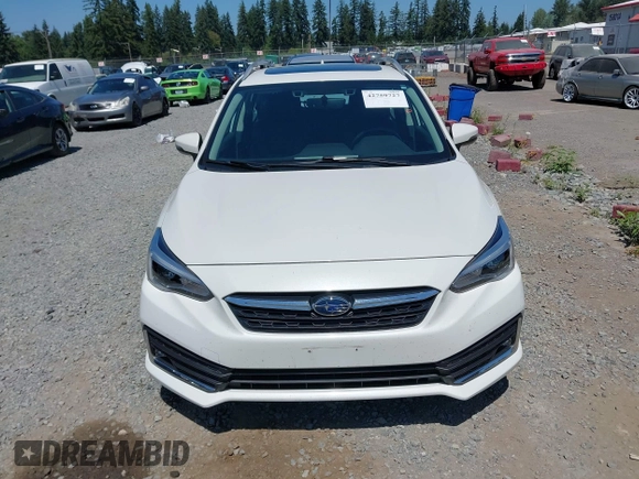 2022 Subaru Impreza Limited with VIN 4S3GTAU66N3725389, listed as a IAAI auction lot 42759727 with 26,547 mi miles and . Bid and sale history available at DreamBid. Image 12.