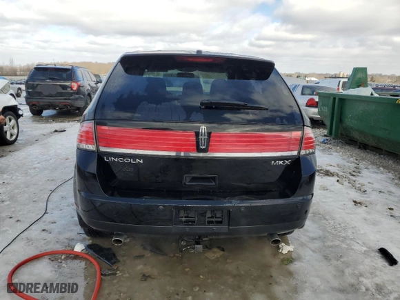 2008 Lincoln MKX with VIN 2LMDU68C88BJ07248, listed as a Copart auction lot 44210395 with 173,494 mi miles and Clean Title. Bid and sale history available at carsss.com. Image 6.