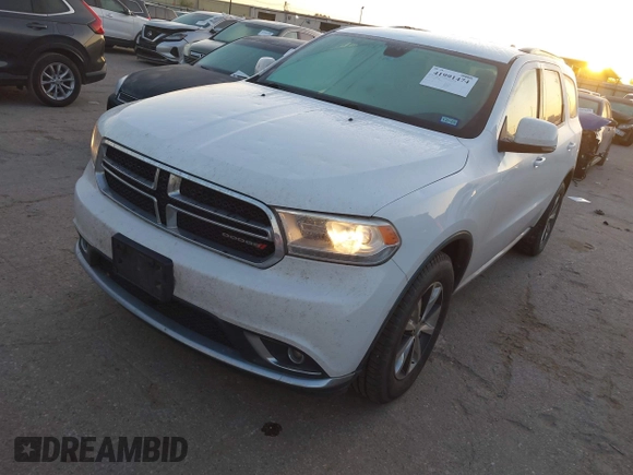 2016 Dodge Durango Limited with VIN 1C4RDHDGXGC386937, listed as a IAAI auction lot 41991474 with 182,565 mi miles and . Bid and sale history available at DreamBid. Image 17.