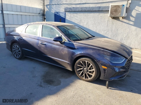 2022 Hyundai Sonata Limited with VIN 5NPEH4J28NH147294, listed as a Copart auction lot 42425445 with 44,136 mi miles and Salvage Title. Bid and sale history available at carsss.com. Image 4.