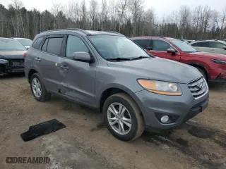 2010 Hyundai Santa Fe GL w/Sport with VIN 5NMSGDAG7AH364876, listed as a Copart auction lot 48058555 with NaN miles and Clean Title. Bid and sale history available at carsss.com. Image 4.