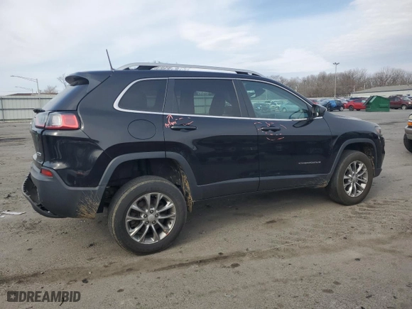 2019 Jeep Cherokee Altitude with VIN 1C4PJMLN0KD213486, listed as a Copart auction lot 47805525 with 78,010 mi miles and Salvage Title. Bid and sale history available at carsss.com. Image 3.