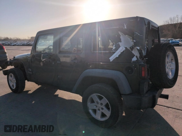 2008 Jeep Wrangler Unlimited X with VIN 1J4GA39108L509275, listed as a Copart auction lot 52386455 with 220,829 mi miles and Salvage Title. Bid and sale history available at carsss.com. Image 2.