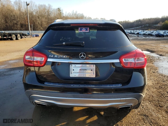 2016 Mercedes-Benz GLA with VIN WDCTG4EB1GJ256110, listed as a Copart auction lot 42338895 with 130,400 mi miles and Salvage Title. Bid and sale history available at carsss.com. Image 6.