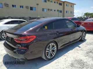 2019 BMW 6 Series 640i xDrive with VIN WBAJV6C56KBK08775, listed as a Copart auction lot 51290203 with 45,642 mi miles and . Bid and sale history available at carsss.com. Image 3.