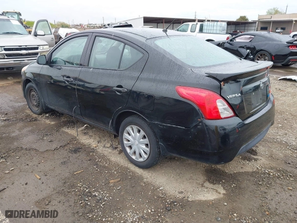 2015 Nissan Versa SV with VIN 3N1CN7AP1FL809508, listed as a IAAI auction lot 41979380 with 190,307 mi miles. Bid and sale history available at carsss.com. Image 3.