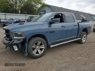 2015 Ram 1500 Sport with VIN 1C6RR7MT1FS736072, listed as a Copart auction lot 57038085 with 184,229 mi miles and Clean title. Bid and sale history available at DreamBid. Image 1.