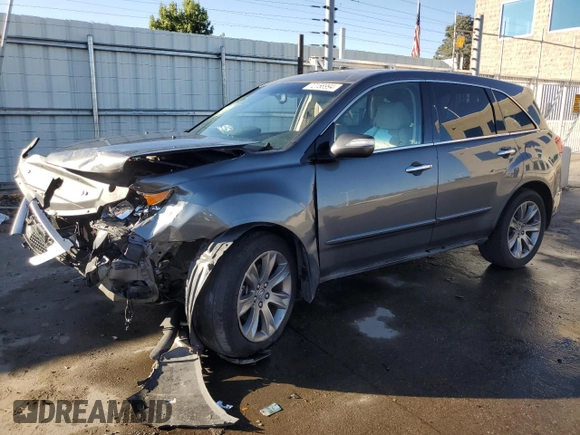 2010 Acura MDX Advance with VIN 2HNYD2H56AH510508, listed as a Copart auction lot 72158994 with 148,494 mi miles and Salvage Title. Bid and sale history available at DreamBid. Image 1.